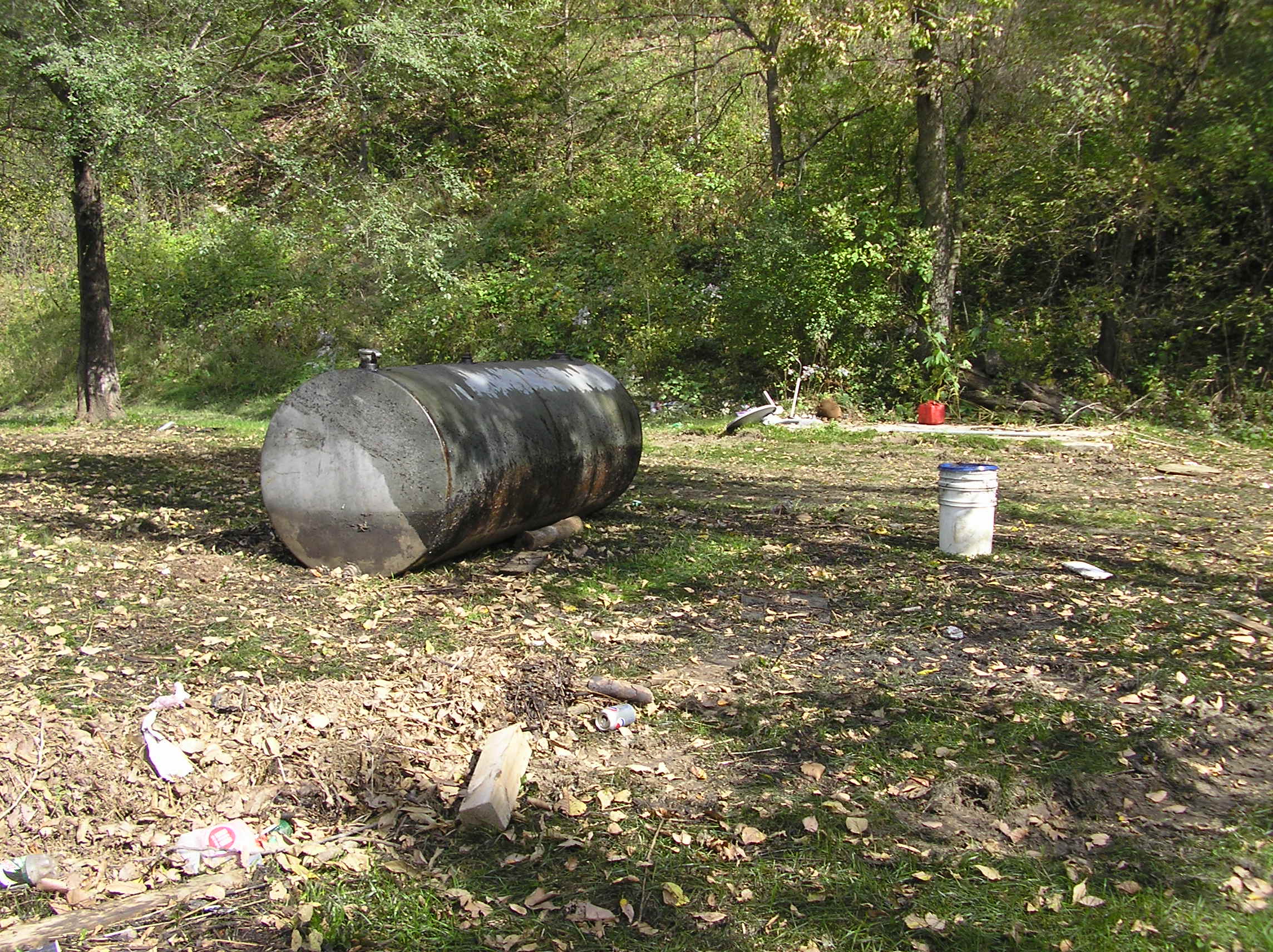 Storage Tanks - poorly maintained above ground storage tank
