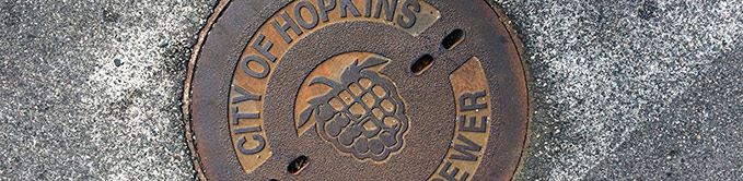 City of Hopkins Sewer Lid